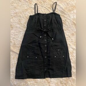 Guess Linen Sleeveless Dress